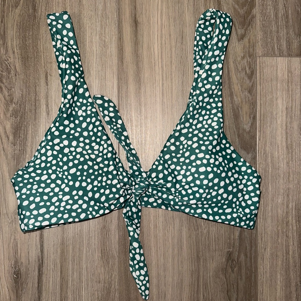 Polka Dot Bikini Top